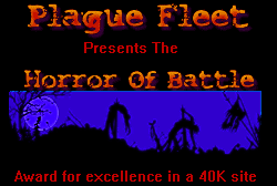 Plague Fleet's Horror of Battle Award